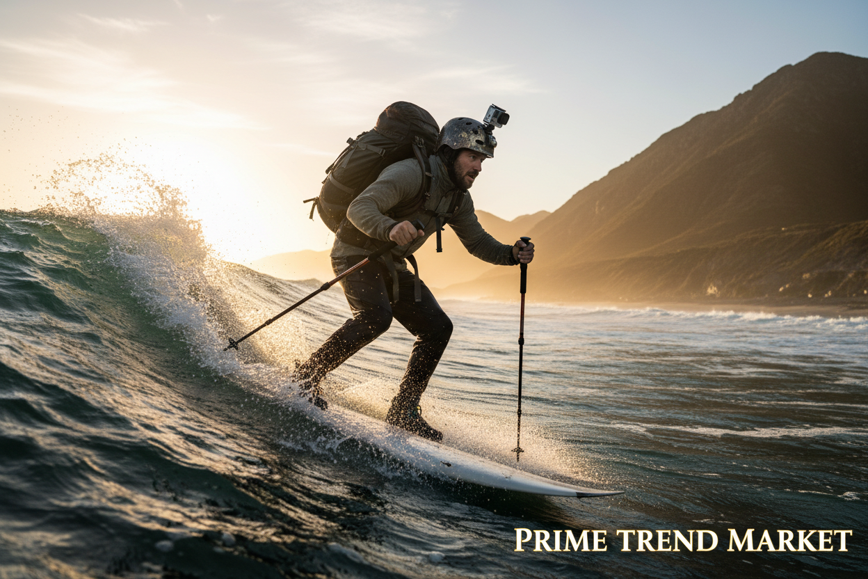 Luxury Content Creator Bundle | Selfie Stick Tripod + Wireless Clip-On Mic + Action Camera — Prime Trend Market