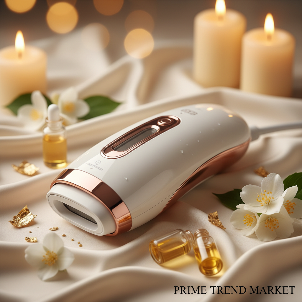 Professional IPL Hair Removal Device — Permanent Painless Hair Reduction for Face & Body — Prime Trend Market