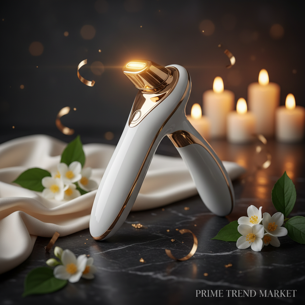 Luxury RF Thermage Wrinkle Remover & Skin Lifting Beauty Device — Anti-Aging Radiofrequency Face Machine — Eliza & Tuan