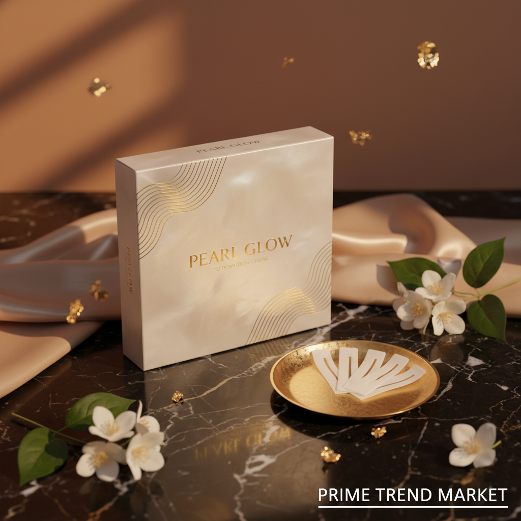 Professional Teeth Whitening Strips — Enamel-Safe, Deep Stain Removal, Bright Smile in Days — Prime Trend Market