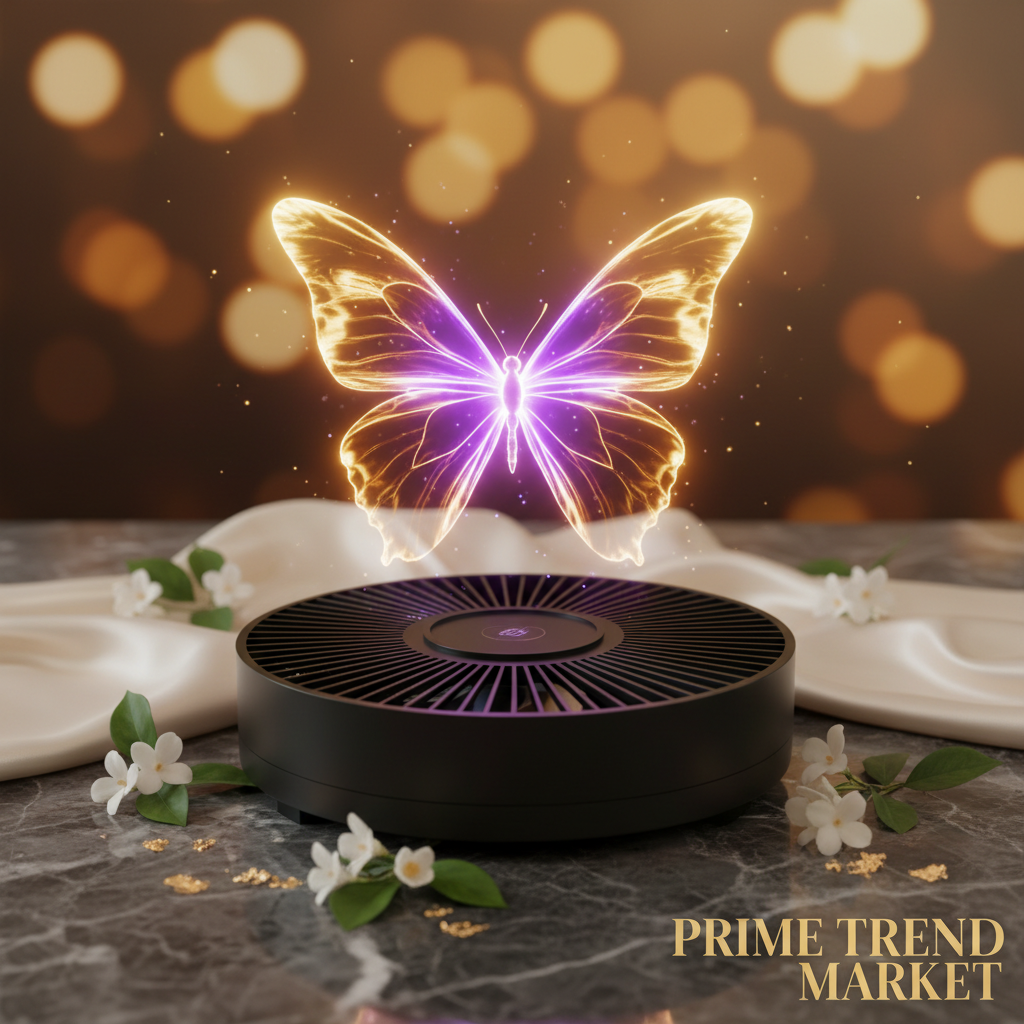 3D Holographic Projection Fan Display — Large Format WiFi LED Advertising Screen — Prime Trend Market