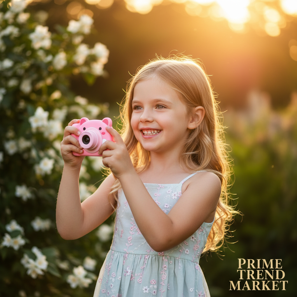 Kids Digital Camera Birthday Gift Set | 48MP 1080P + 32GB SD Card — Prime Trend Market