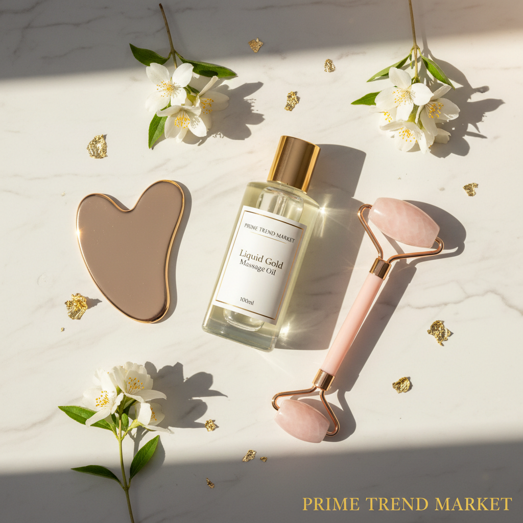 Luxury Daily Body & Skin Massage Oil — Almond & Olive Oil Nourishing Skin Care Formula 100ml — Prime Trend Market