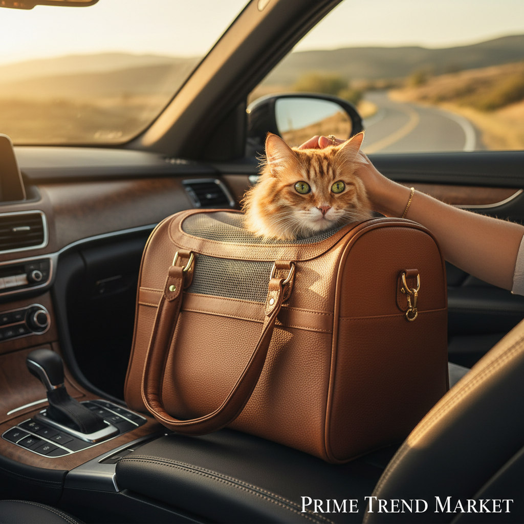 Luxury Pet On-The-Go Essentials Bundle | Foldable Playpen + Carrier Bag + Anti-Spill Bowl — Prime Trend Market