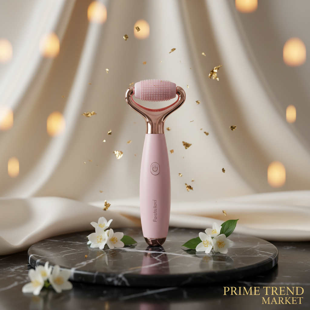 Luxury Facial Cleansing & V-Face Slimming Roller — USB Vibration Beauty Device — Prime Trend Market
