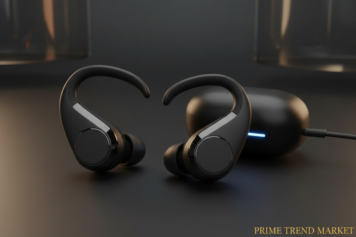 Open Ear Sport Bluetooth Headphones | Wireless | Ear Hooks | Built-in Mic | Running & Fitness — Prime Trend Market