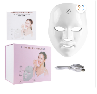 7-Color LED Photon Face Mask | Skin Rejuvenation & Glutathione Brightening Kit — Prime Trend Market