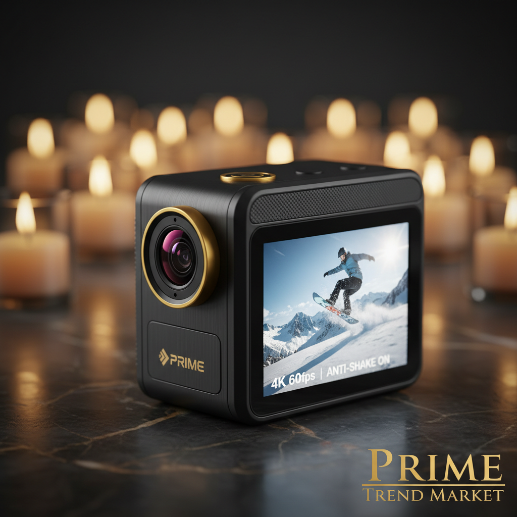 4K Anti-Shake Pocket Sports Vlogging Camera — Mini & Lightweight for Creators on the Move — Prime Trend Market