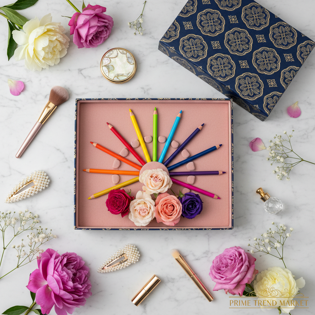 Waterproof Colorful Eyeliner Set — 8 Vivid Shades, Matte Finish — Prime Trend Market