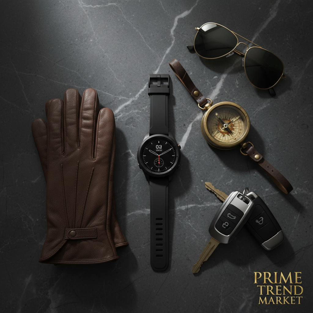 SENBONO GPS Smartwatch for Men – 1.45" HD Screen, Built-In GPS, Altimeter, Barometer, Compass, AI Voice, Android & iPhone — Prime Trend Market