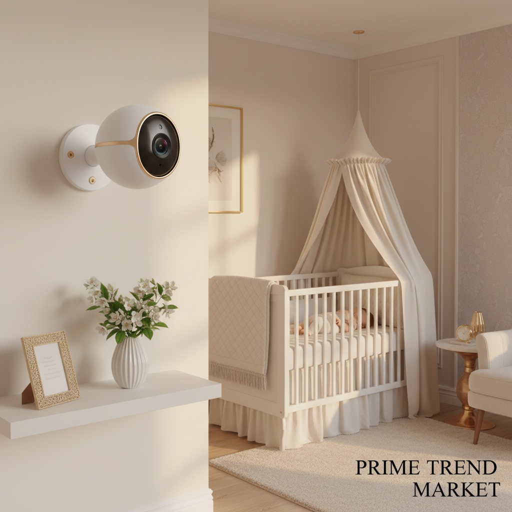 Smart WiFi Security Camera | 3MP HD Baby Monitor + Pan-Tilt Remote Control — Prime Trend Market