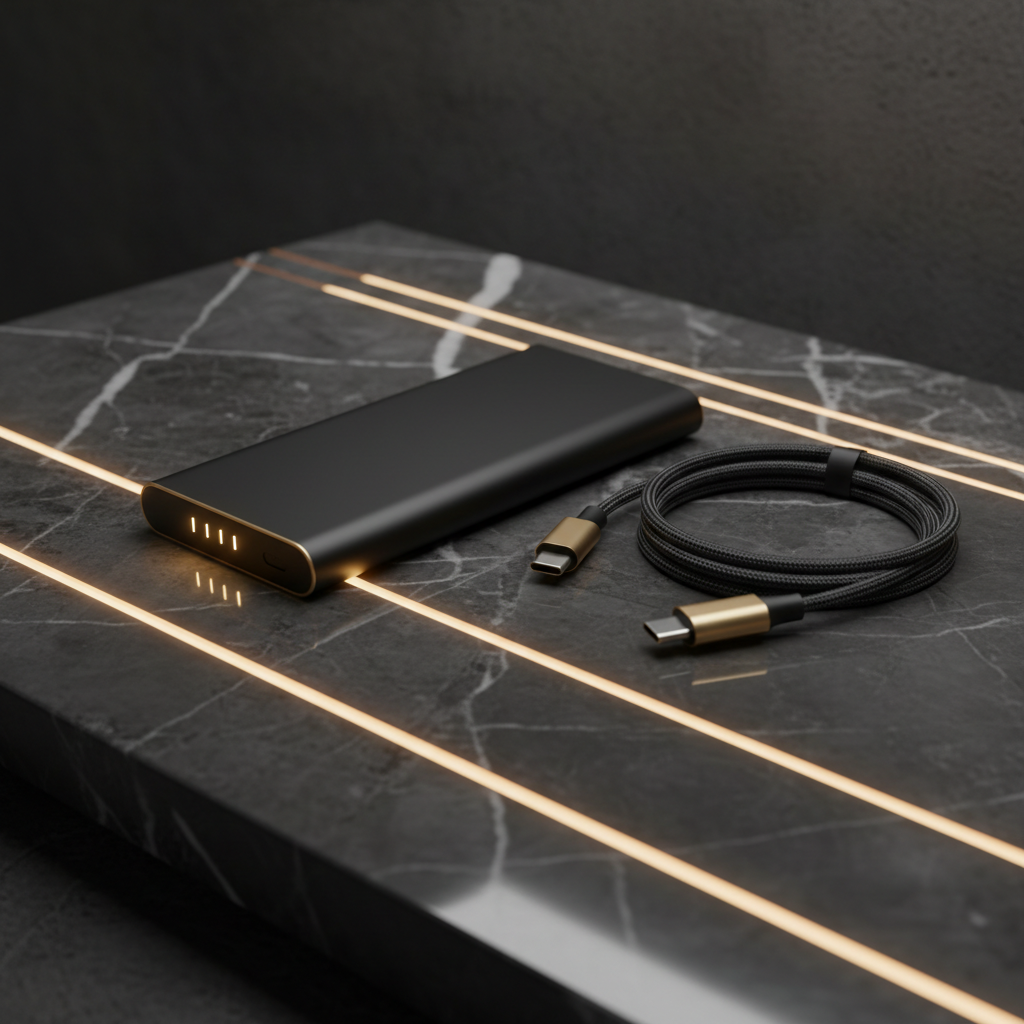 Fast Charging Power Bank — 20000mAh & 30000mAh with USB-C Cable — Prime Trend Market