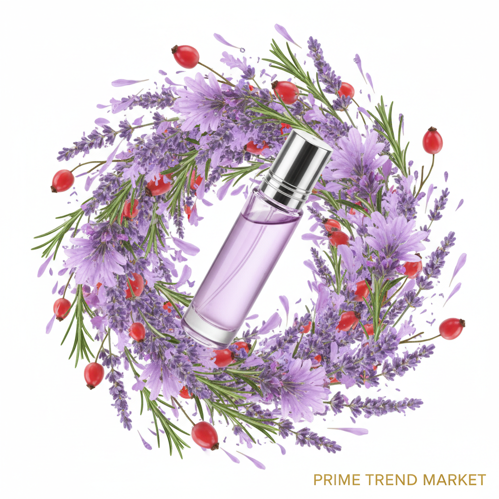 EELHOE Lavender & Rosehip Floral Niche Eau de Toilette — Roller Perfume for Women | 40ml Travel Size — Prime Trend Market