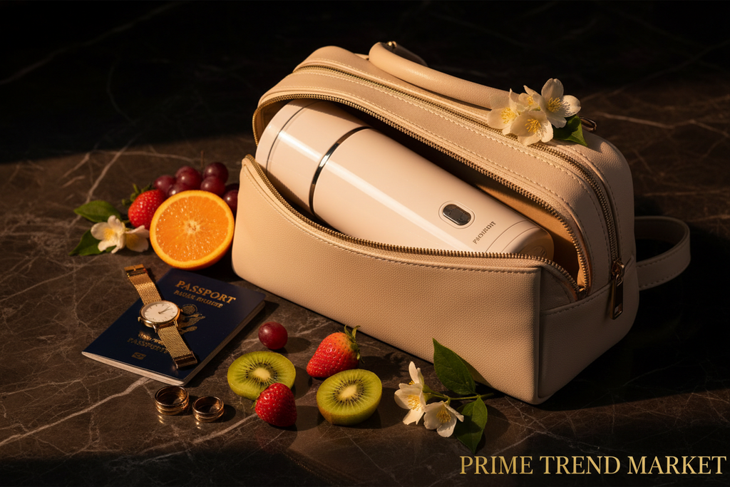 Luxury Portable Rechargeable Juice Blender — Compact Handheld Smoothie Maker for Travel & Home — Eliza & Tuan