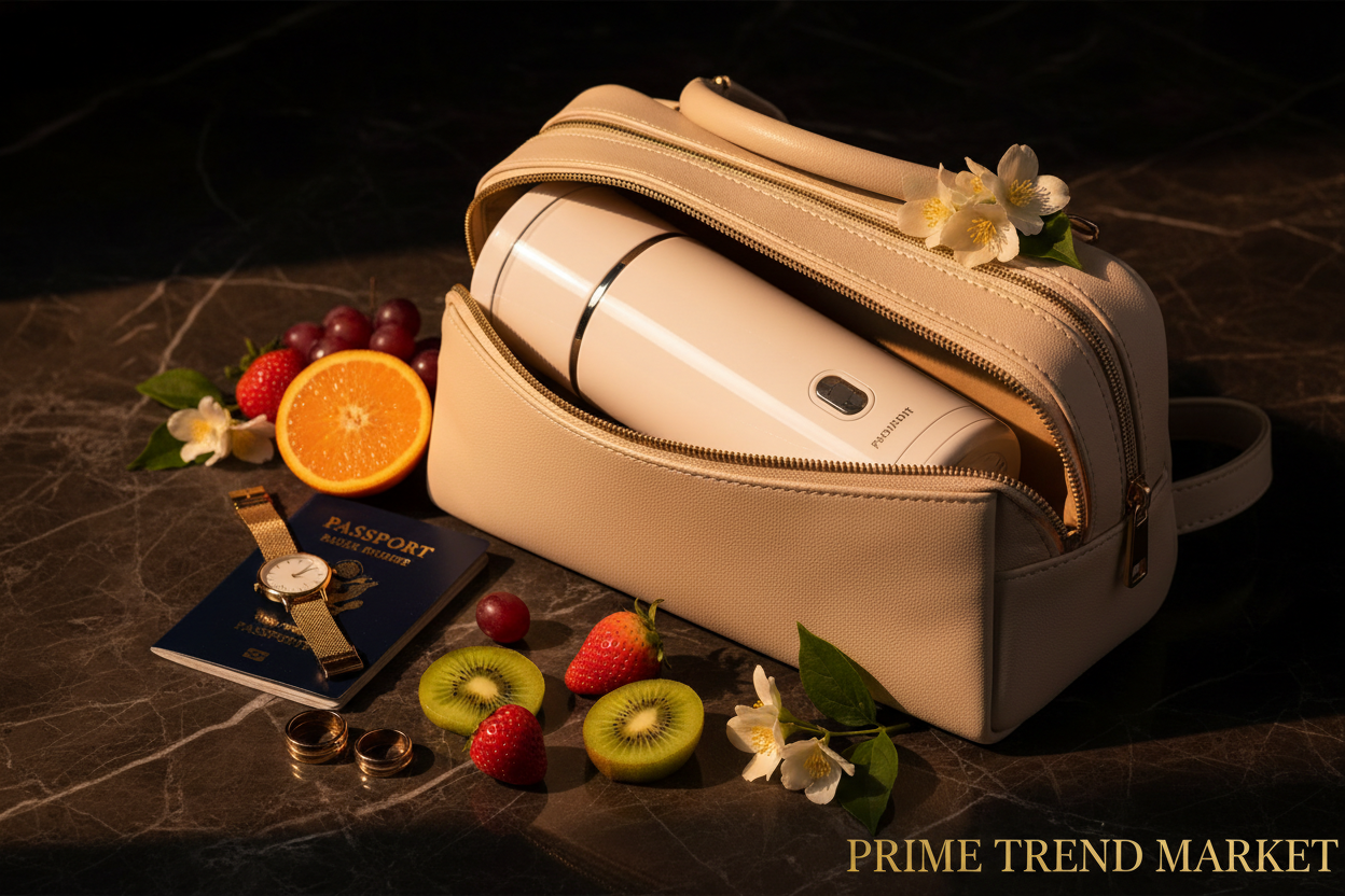 Luxury Portable Rechargeable Juice Blender — Compact Handheld Smoothie Maker for Travel & Home — Eliza & Tuan