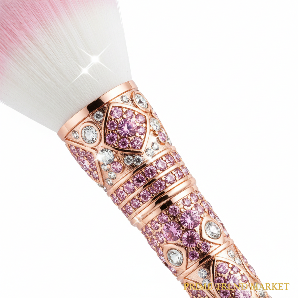 10-in-1 Diamond Inlaid Handmade Luxury Makeup Brush Set — Prime Trend Market