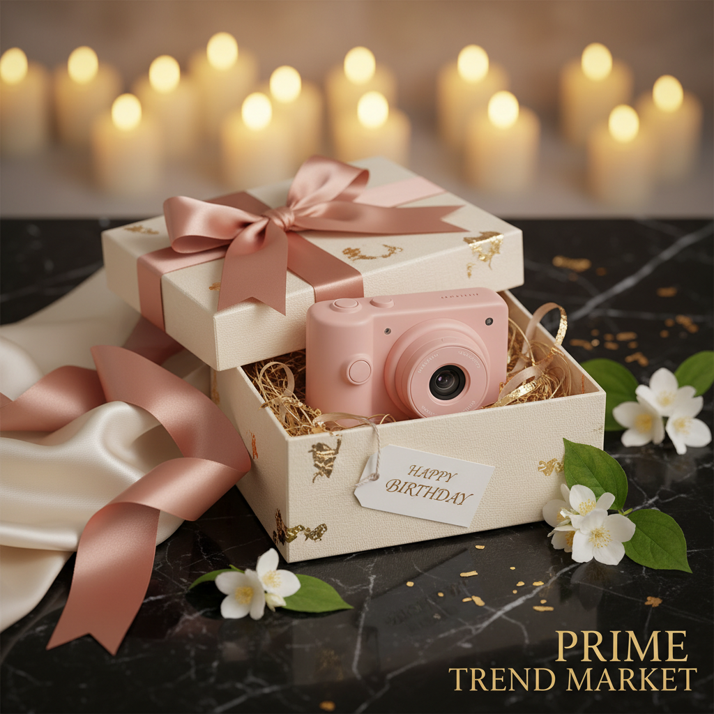 Kids Digital Camera Birthday Gift Set | 48MP 1080P + 32GB SD Card — Prime Trend Market