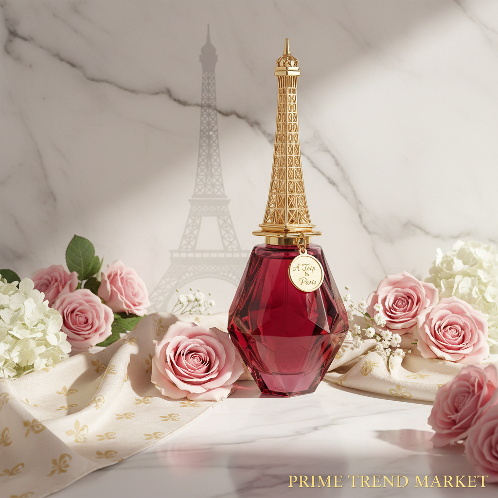A Trip to Paris — Women's Fresh Floral Perfume | Red, Pink & Yellow — Prime Trend Market