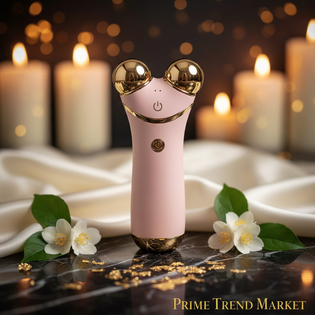Luxury EMS Micro-Current Face Massager — Firming, Wrinkle Reduction & Skin Rejuvenation Device — Eliza & Tuan