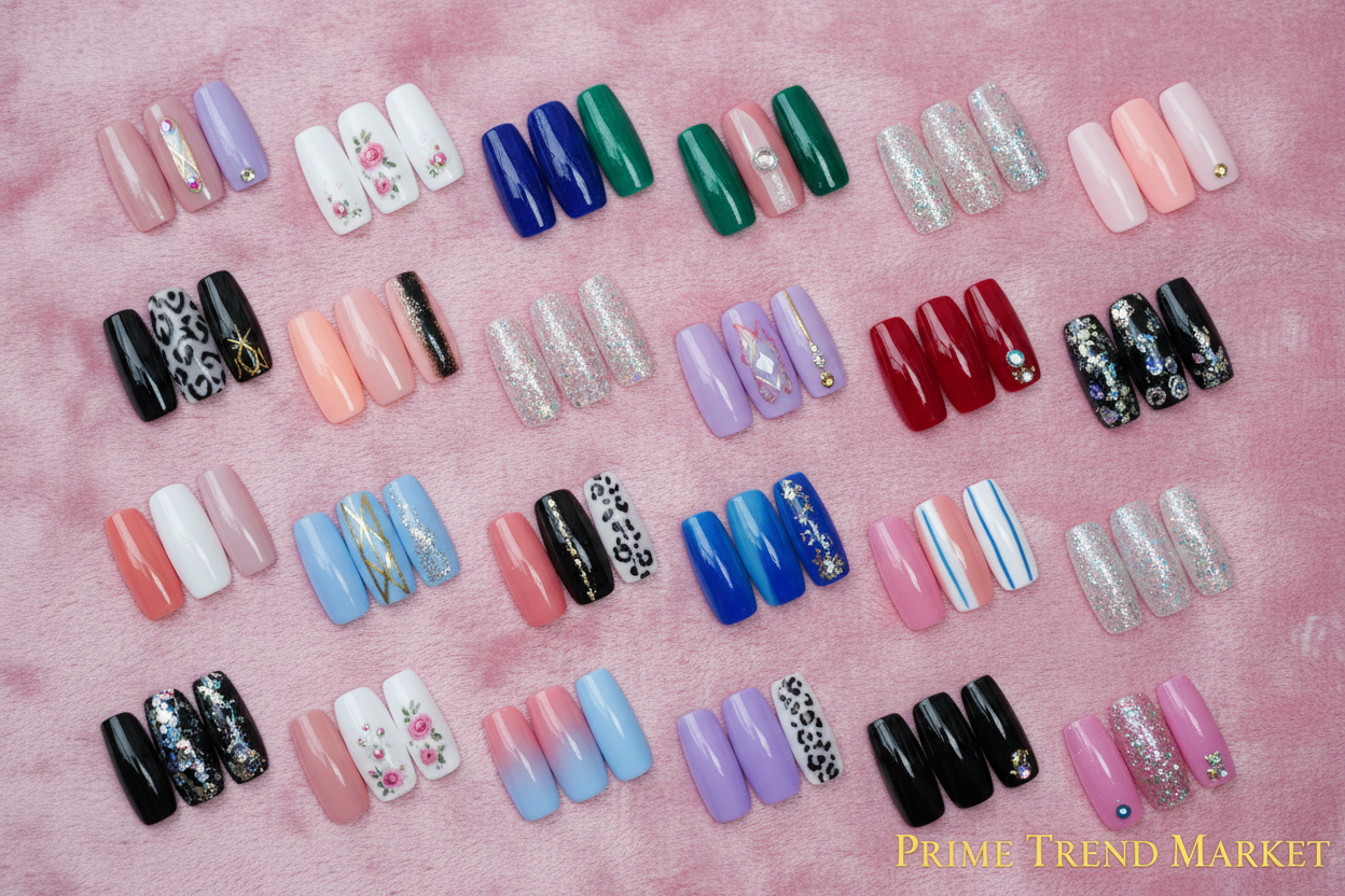 Finished Ballet Press-On Nails — Wearable Fake Nails | 46 Styles — Prime Trend Market