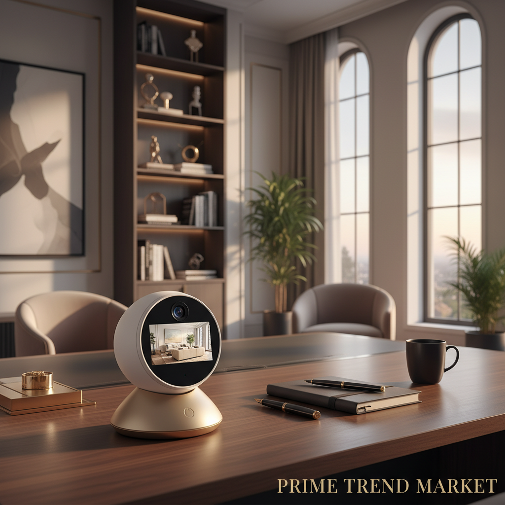 1080P Smart WiFi Surveillance Camera — Indoor Security Cam with Night Vision & Remote Viewing — Prime Trend Market