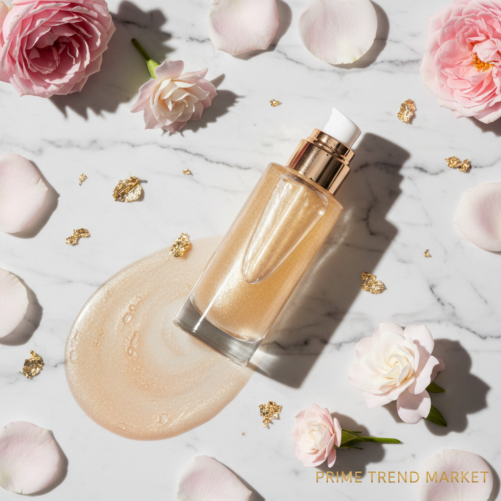 PHOFAY Body Shimmer Oil — Lightweight Liquid Shimmer for Glowing Skin — Prime Trend Market