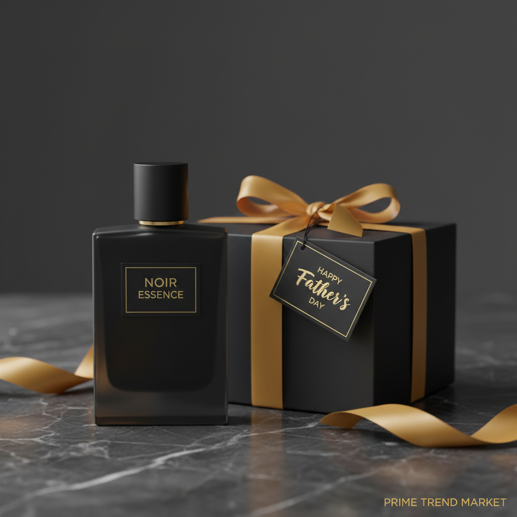 Men's Niche Long-Lasting Fragrance Perfume — Bold Black & Electric Blue for Him — Prime Trend Market