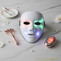 Anti-Aging Ritual Set — LED Face Mask + EMS Facial Roller + Eye Massager