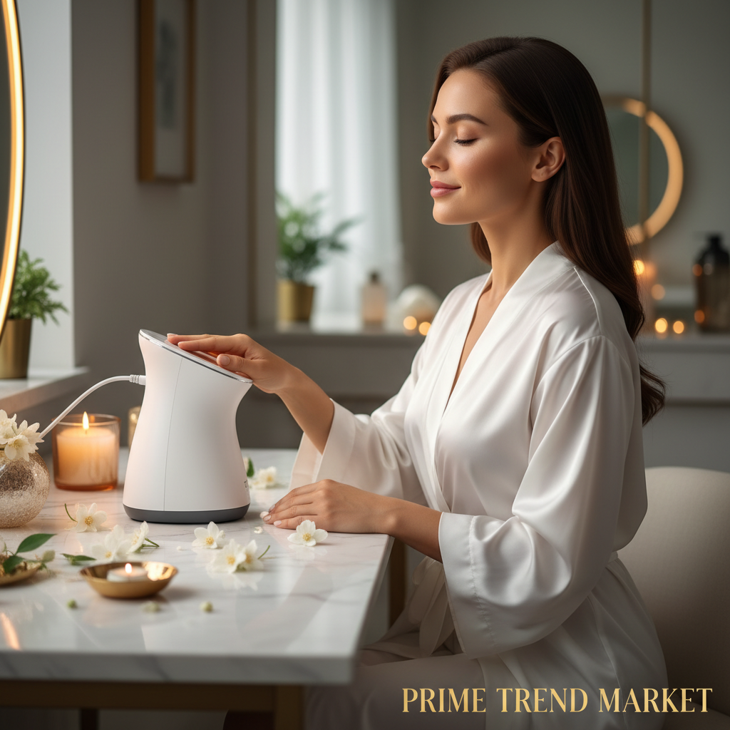Luxury Smart Hand Massager — Hot Compress, Air Pressure Kneading & Roller Therapy, USB Rechargeable — Prime Trend Market