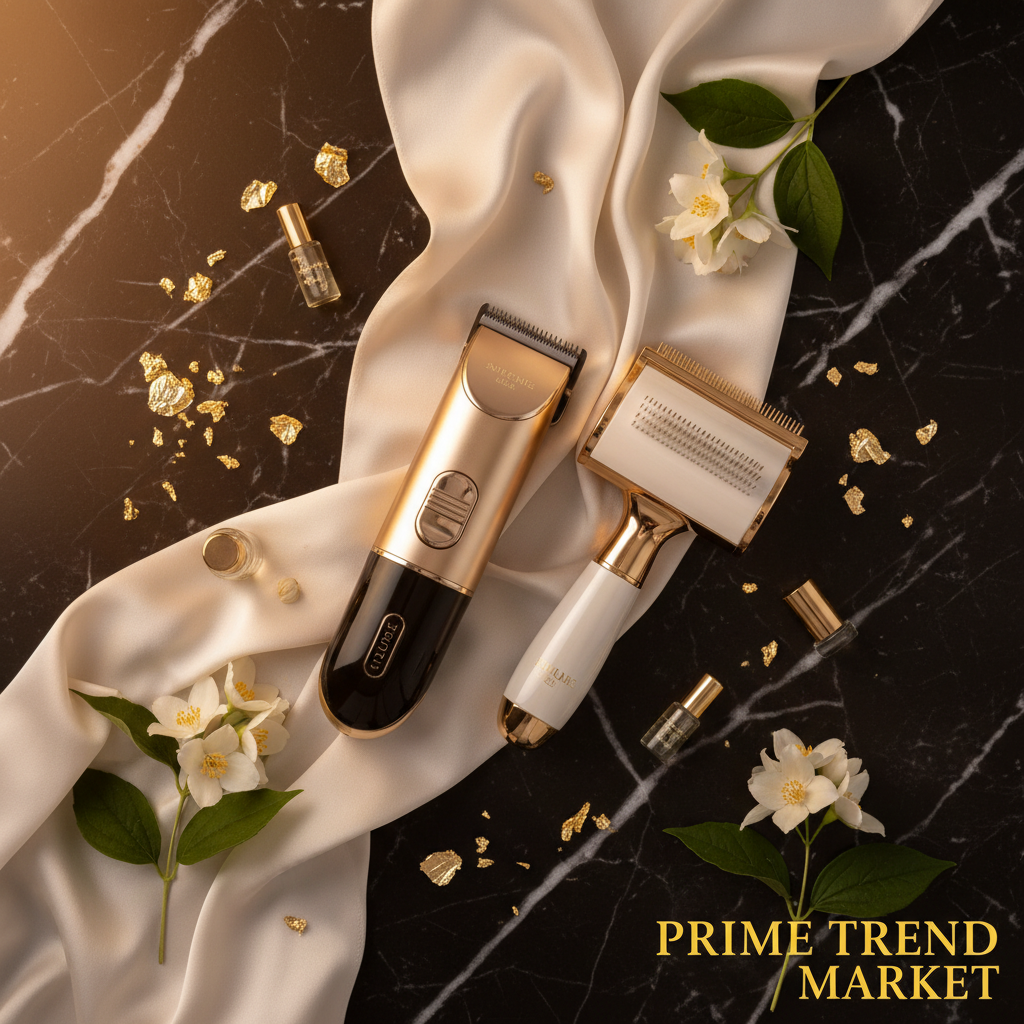 Complete Pet Grooming Bundle | Clipper + Steam Grooming Brush — Prime Trend Market