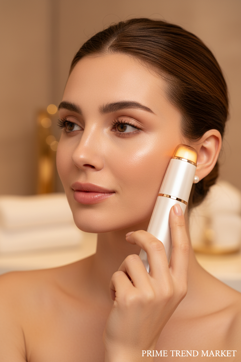 GlowWand™ RF EMS Skin Rejuvenation Face Wand — 7-in-1 Anti-Aging Beauty Device — Eliza & Tuan