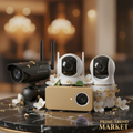 Full Home Security Kit | Indoor + Outdoor + PTZ Camera + Video Doorbell — Prime Trend Market