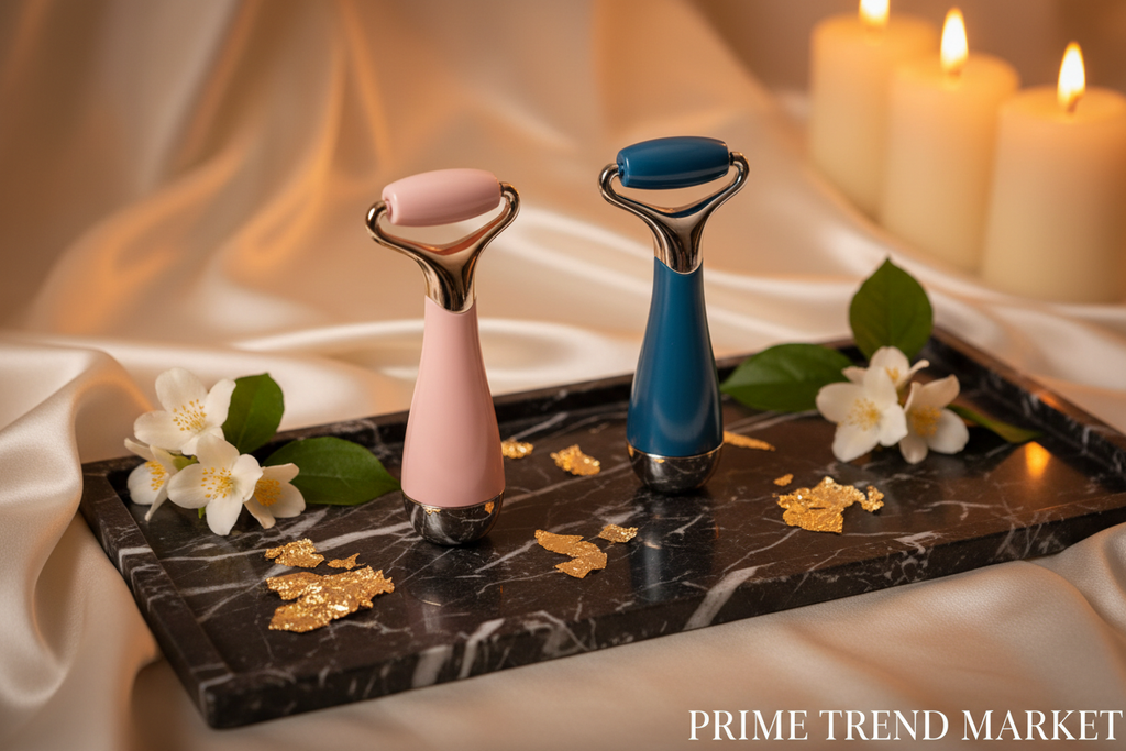 Luxury Facial Cleansing & V-Face Slimming Roller — USB Vibration Beauty Device — Prime Trend Market