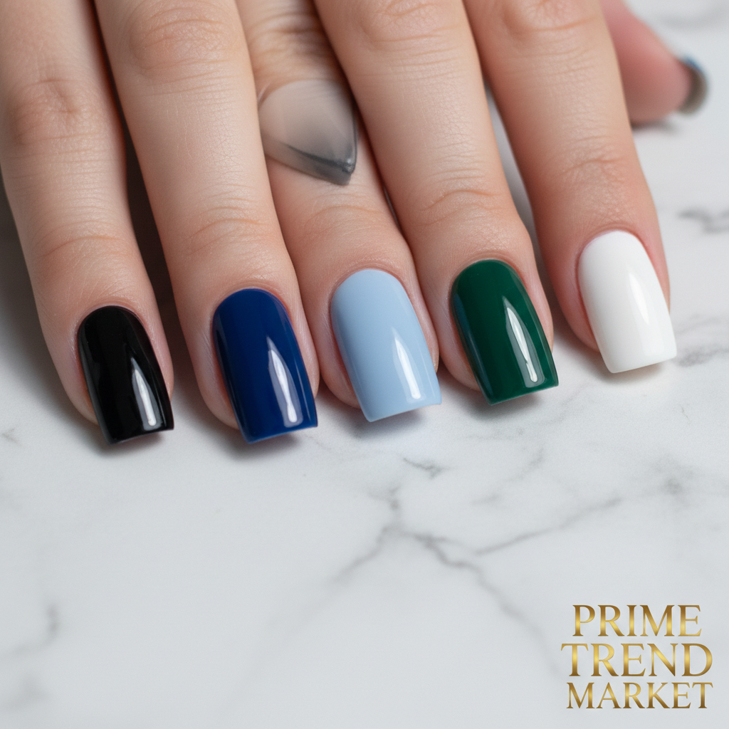 6-Color Polygel Nail Kit – UV Lamp, Slip Solution, Base & Top Coat, Tools Included — Prime Trend Market
