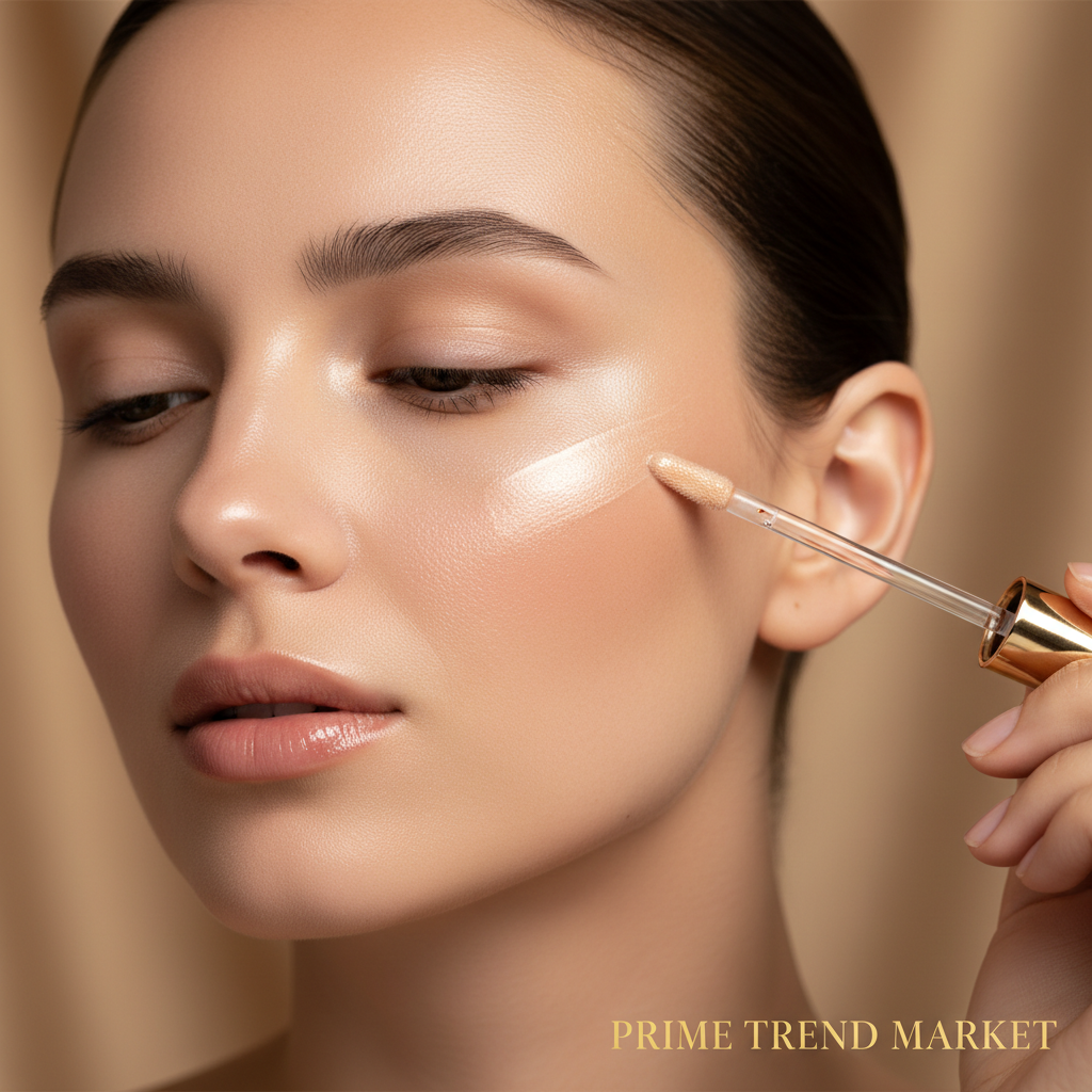 PHOFAY Highlighter Wand — Silky Liquid Glow for Cheeks & Face — Prime Trend Market