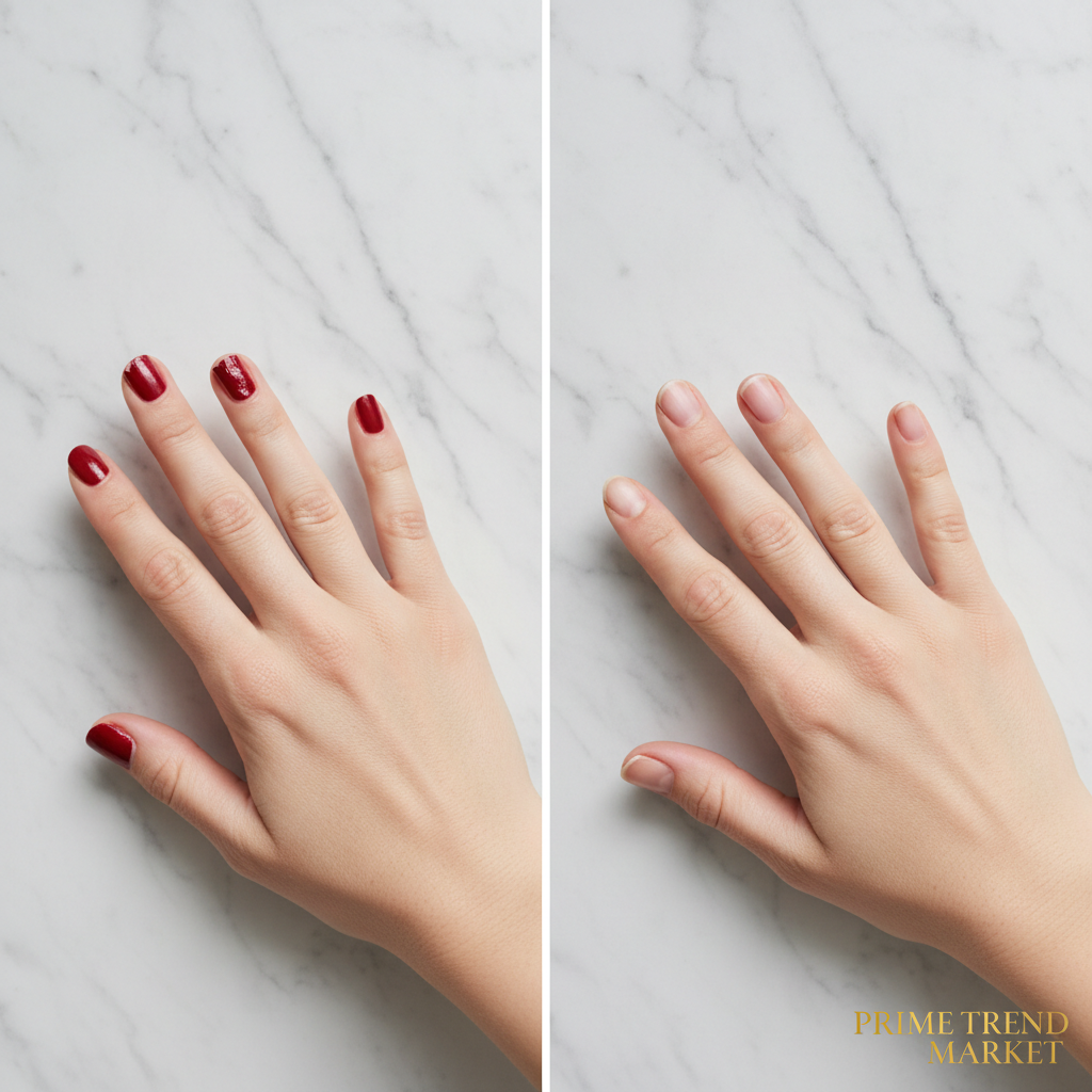 Gentle Nail Polish Remover Solution – Fast-Acting, Moisturizing Formula (8ml) — Prime Trend Market