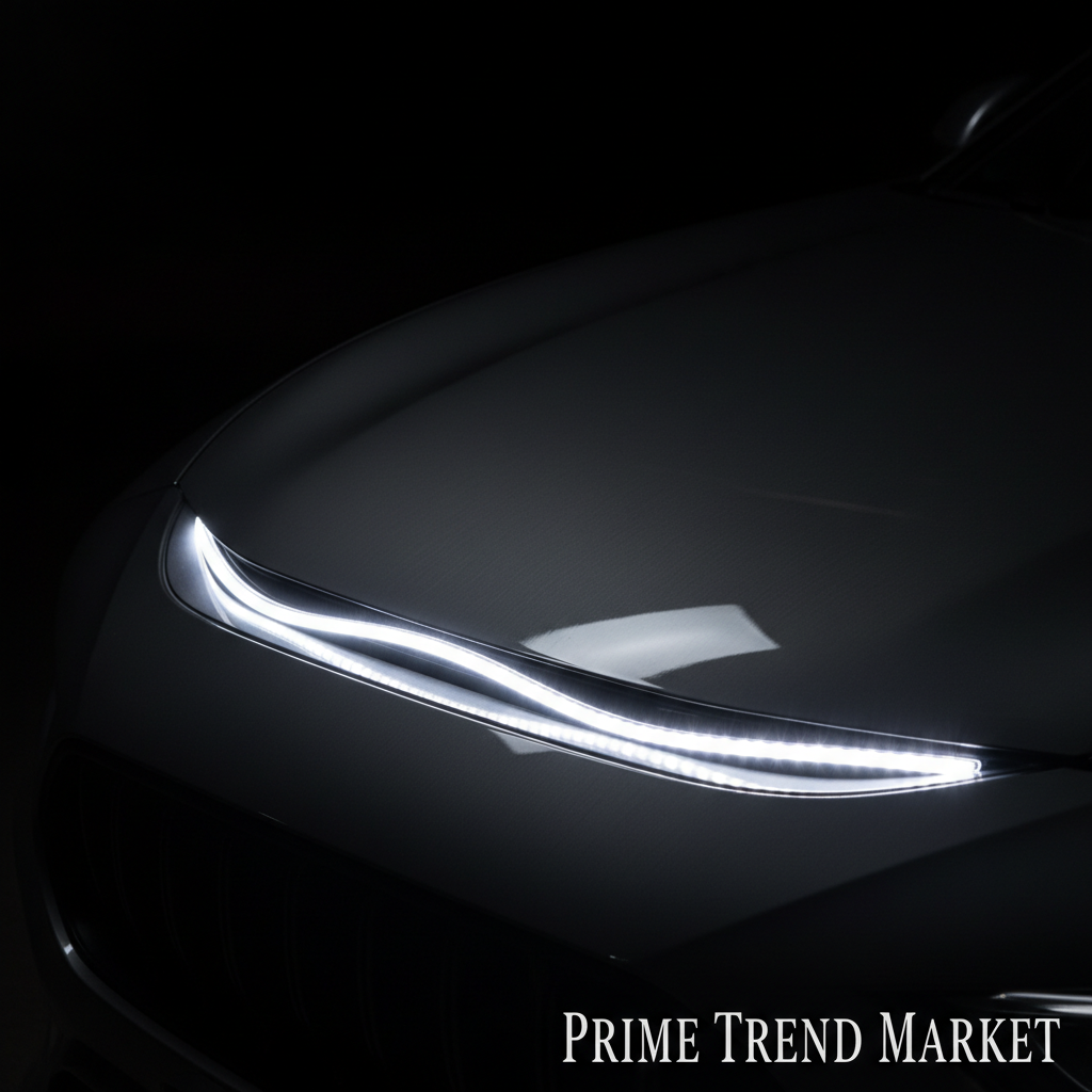 Universal 12V Car LED Hood Light Strip – 59in Dynamic Daytime Running Light | White DRL — Prime Trend Market