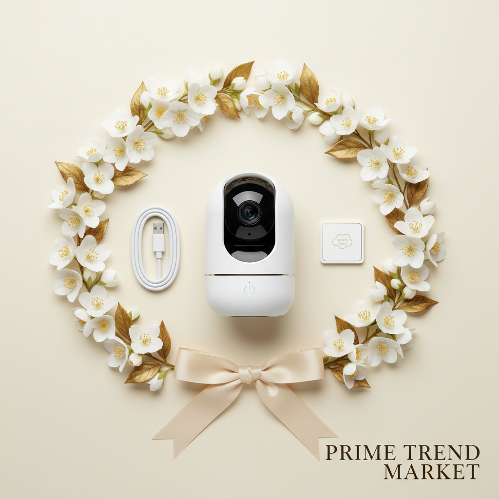 1080P WiFi Pet & Baby Monitor Camera — Two-Way Audio, Night Vision & Cloud Storage — Prime Trend Market