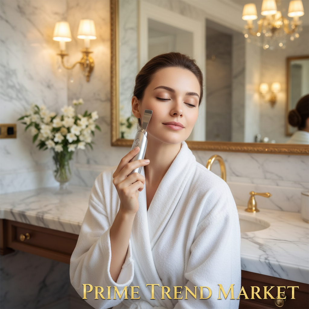 Luxury Ultrasonic Facial Peeling & Firming Beauty Device — Deep Cleanse, Skin Tightening & Rejuvenation Tool — Eliza & Tuan
