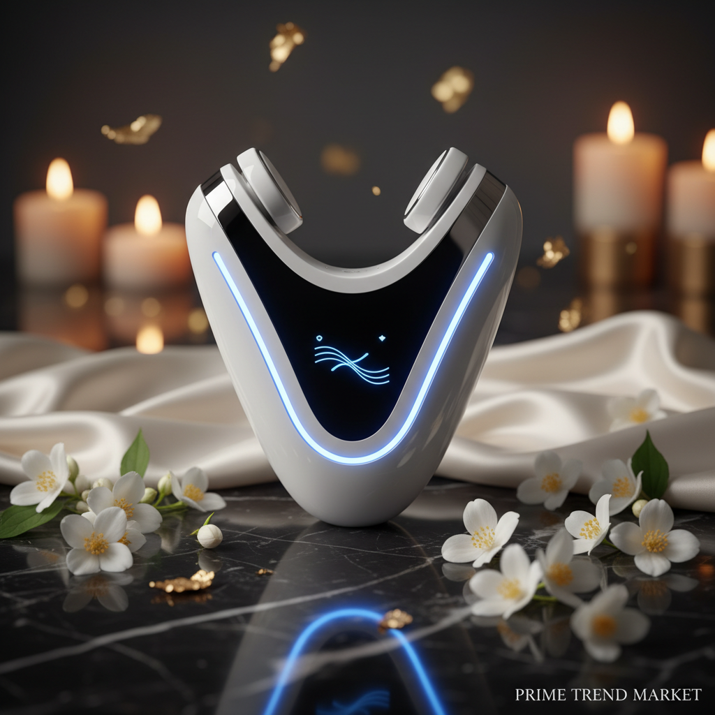 V-Face Sculpting & Double Chin Lifting Device | EMS Microcurrent LED Photon Therapy — Prime Trend Market