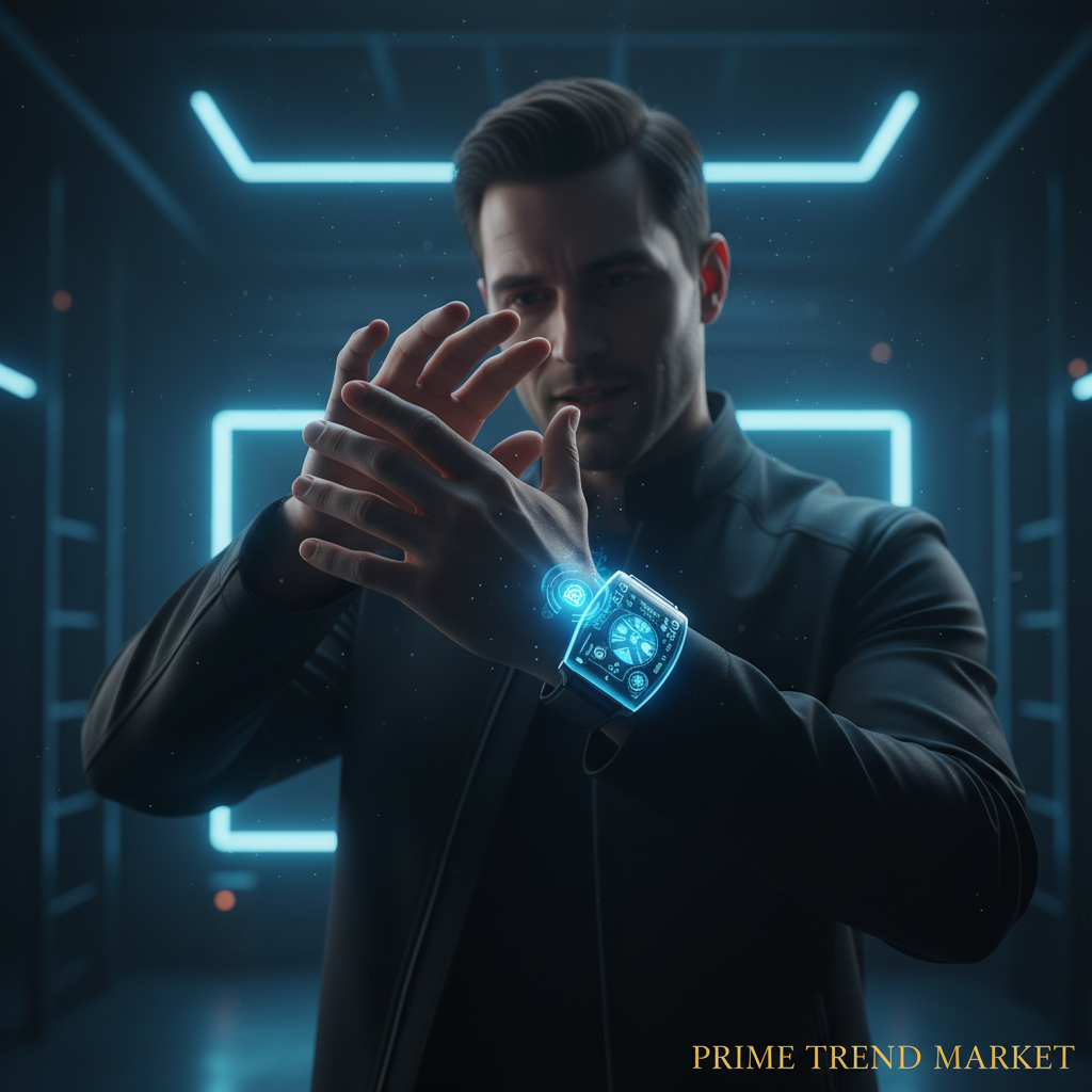 MAX18 AMOLED Smartwatch – 1.43" Big Screen, BT Calls, Gesture Control, AI Voice, Sports Smart Watch for Men — Prime Trend Market