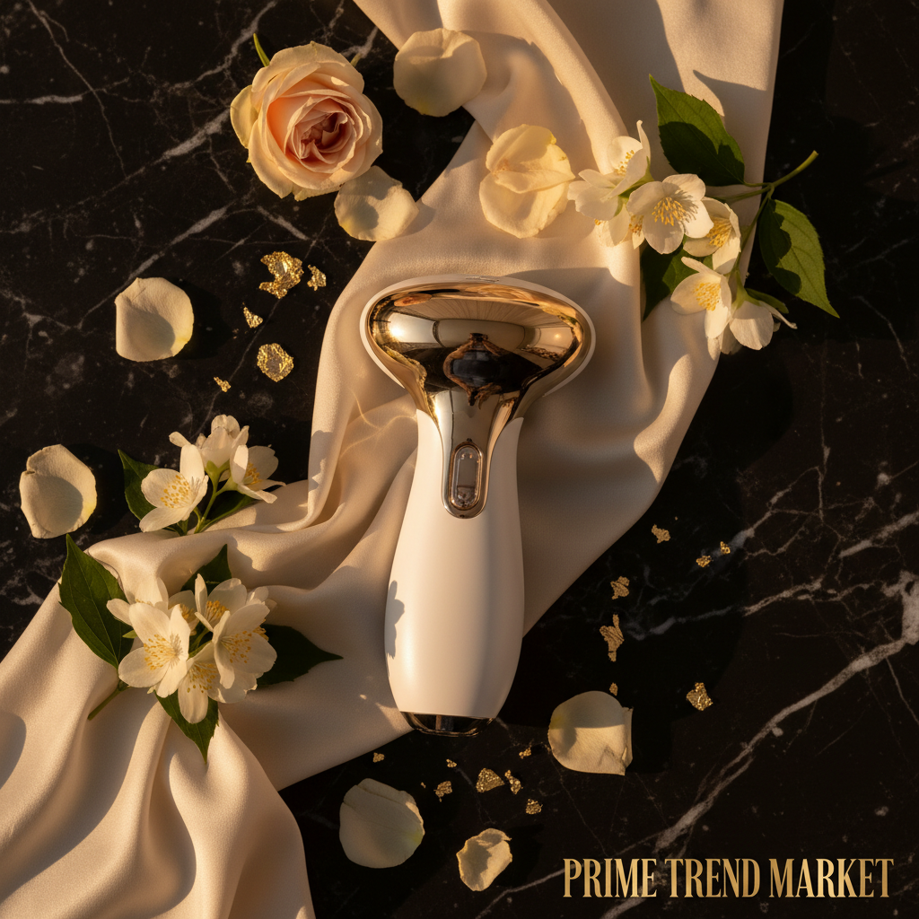 Luxury RF Thermage Wrinkle Remover & Skin Lifting Beauty Device — Anti-Aging Radiofrequency Face Machine — Eliza & Tuan