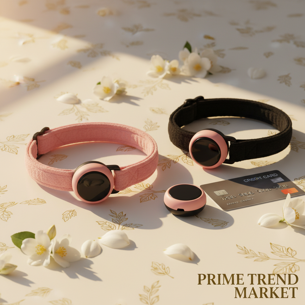 PawFind Anti-Loss FindMy Pet Collar – Bluetooth 5.2 Tracker with 90dB Sound Alert | 3 Colors — Prime Trend Market