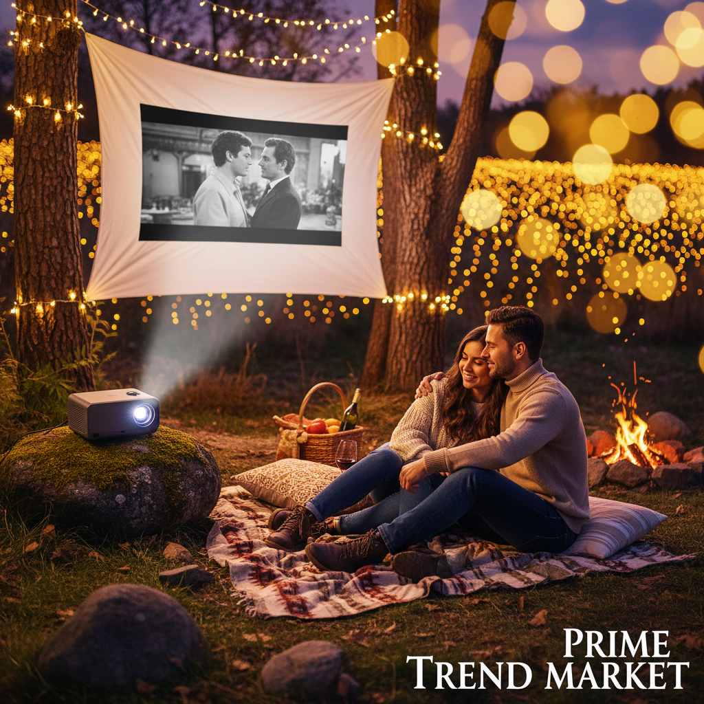 PocketCinema™ Mini Portable Projector — Pocket Home Theater | Movie Night Gift — Prime Trend Market
