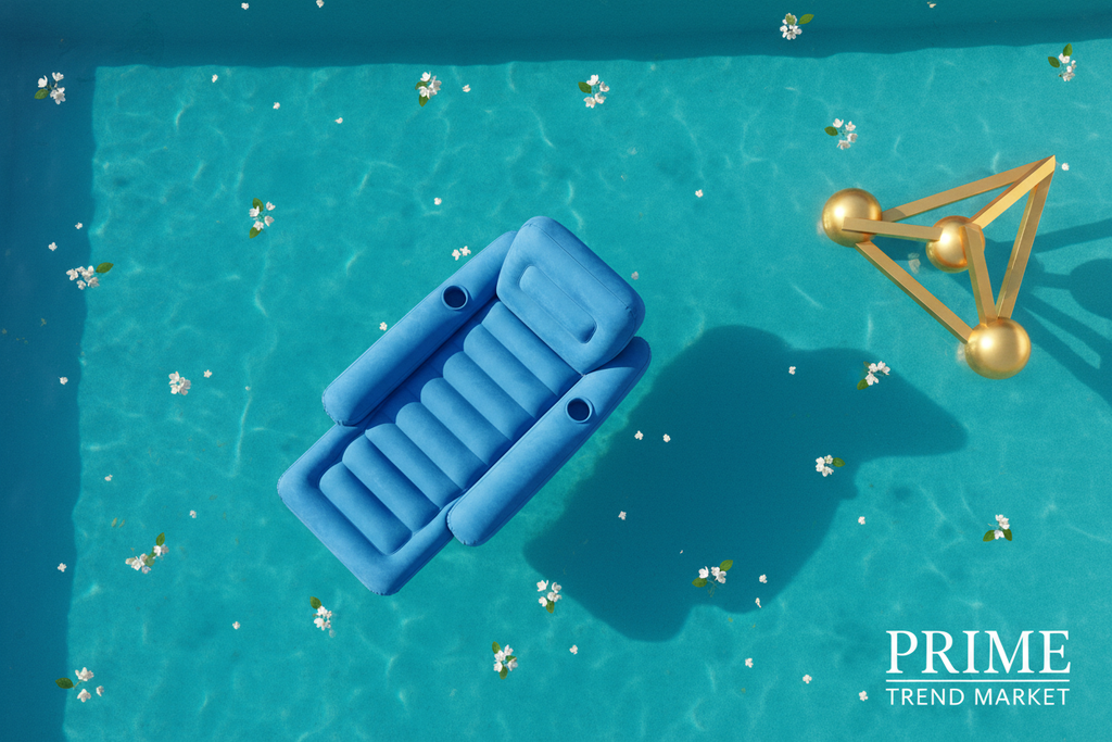 Luxury Inflatable Pool Float Recliner – Giant Tanning Lounger for Swimming Pools — Prime Trend Market