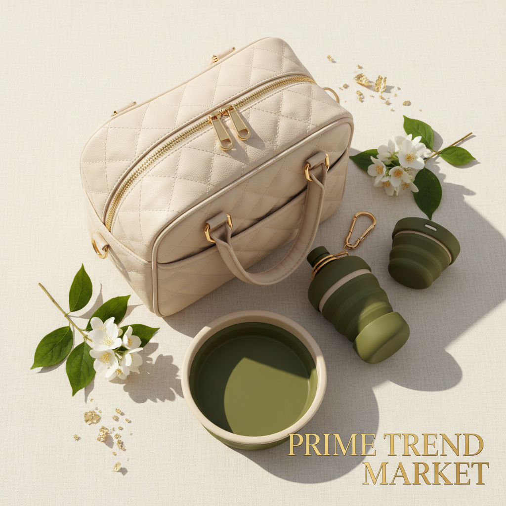 PawTravel Luxury Pet Travel Bundle | Carrier + Water Bottle + Travel Bowl — Prime Trend Market