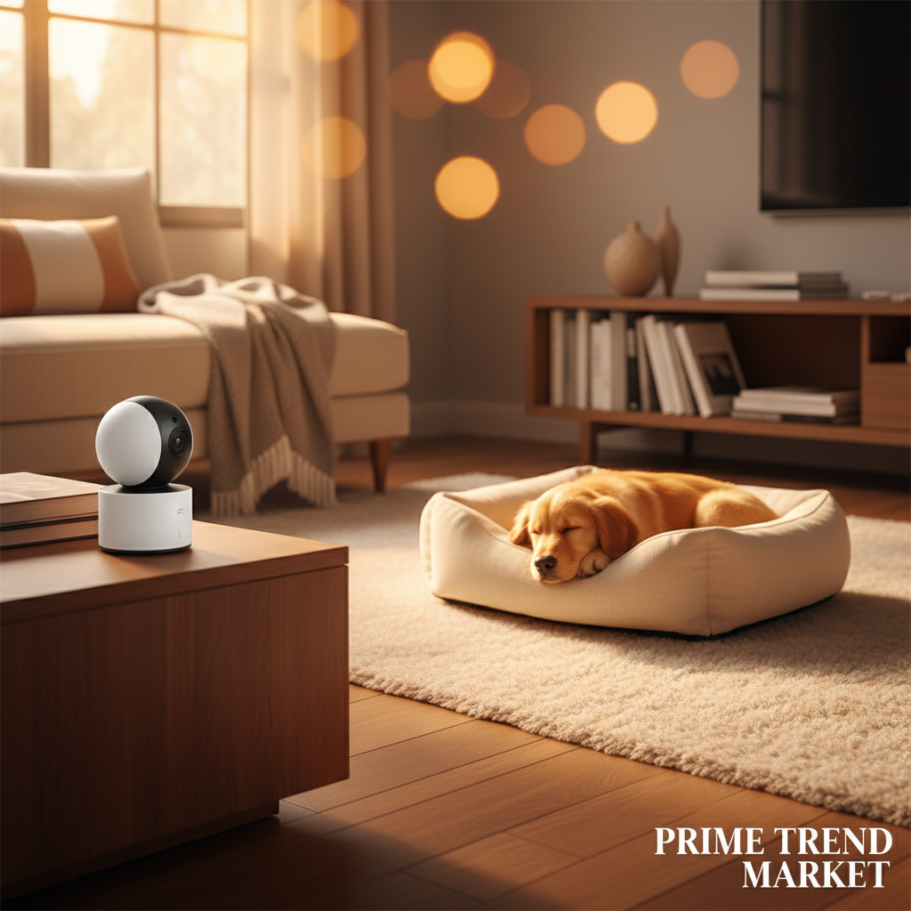 Luxury GuardView 1080P HD WiFi Mini Camera — Night Vision Home & Pet Monitor — Prime Trend Market