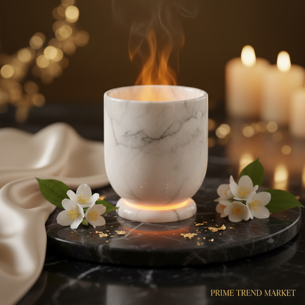 Luxury Marble Aroma Diffuser Cup — Minimalist Home Scent Decor — Prime Trend Market