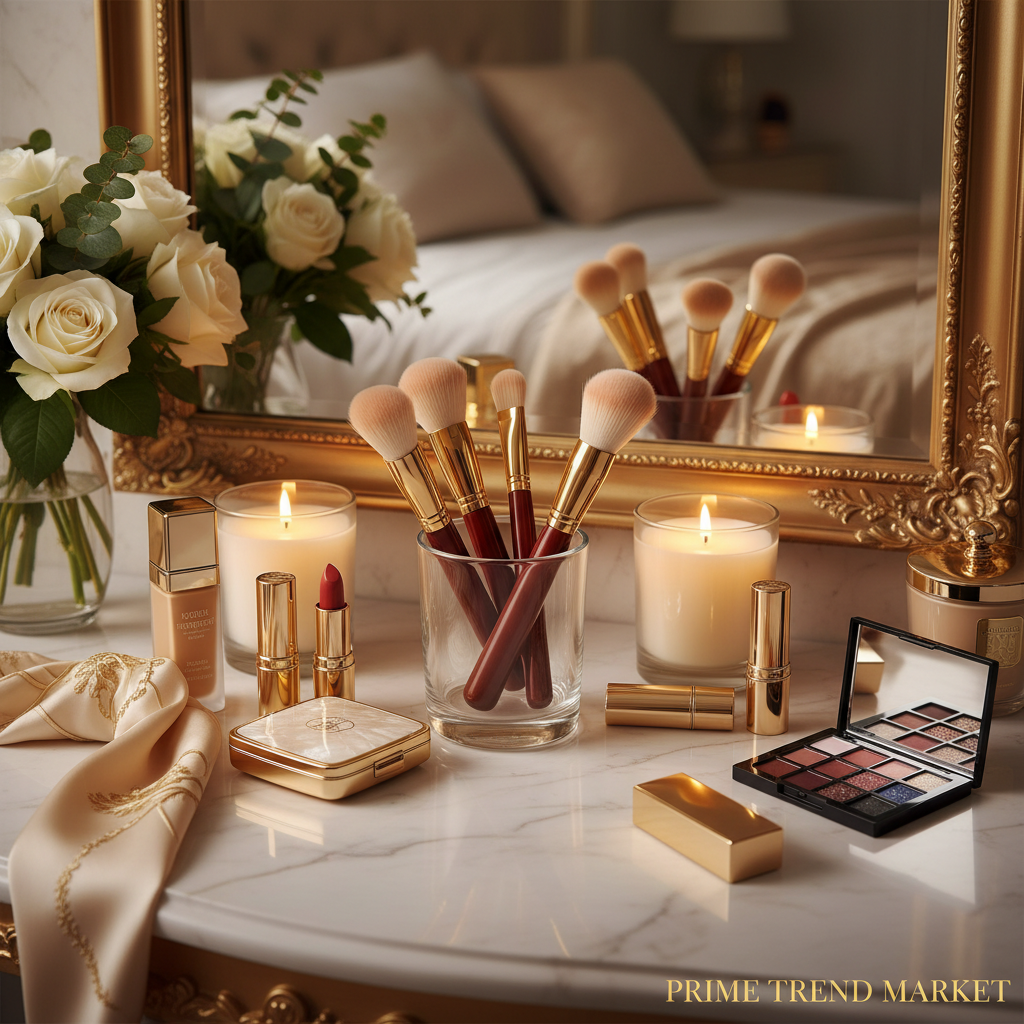 High-quality Makeup Brushes With Wooden Handles, Premium Natural 10pcs Makeup Brushes. — Prime Trend Market
