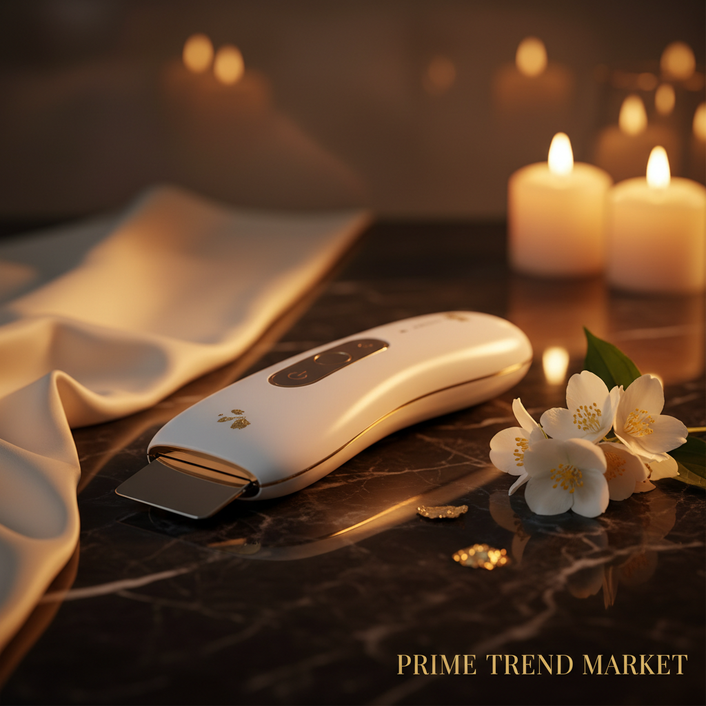 Luxury Ultrasonic Facial Peeling & Firming Beauty Device — Deep Cleanse, Skin Tightening & Rejuvenation Tool — Eliza & Tuan